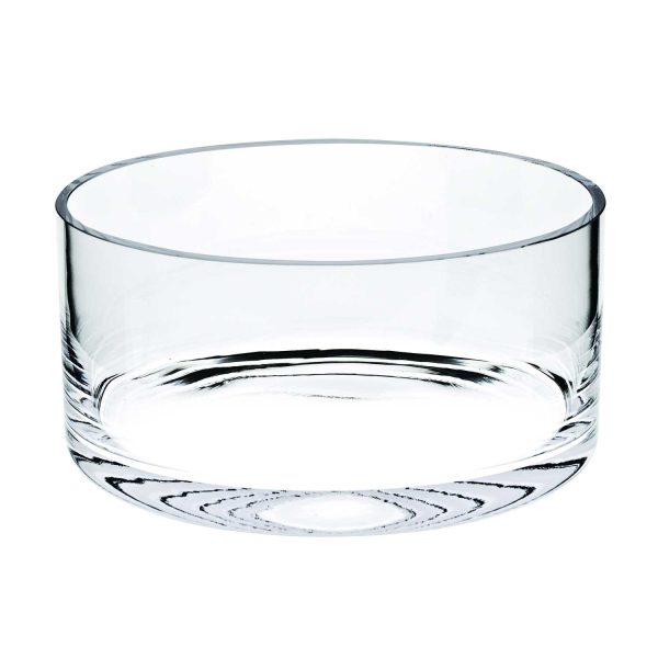 10" Mouth Blown Crystal European Made Crystal Bowl - Image 2