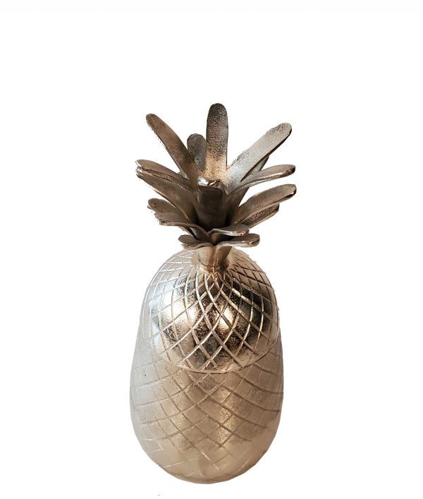Pineapple Storage Aluminium Decor - Image 3