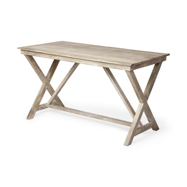 28" Brown Writing Desk - Image 2