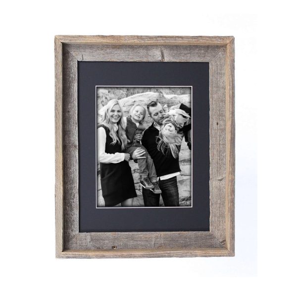 16X20 Rustic Black Picture Frame With Plexiglass Holder - Image 3