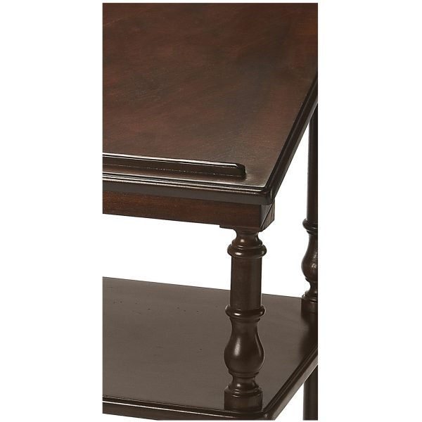 24" Dark Brown Standing Desk - Image 3