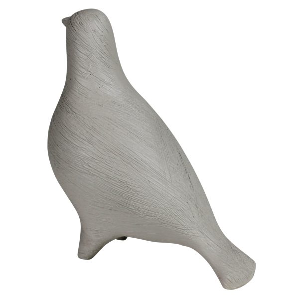 Jumbo Textured Ceramic Bird Sculpture - Image 3