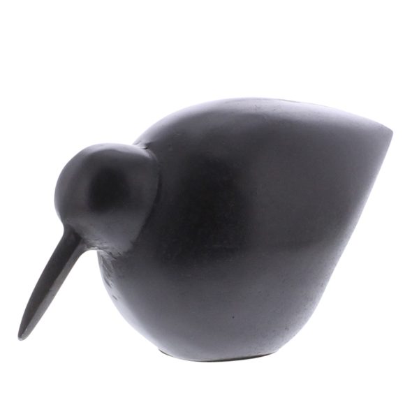 Cast Aluminum Bent Bird Sculpture - Image 3