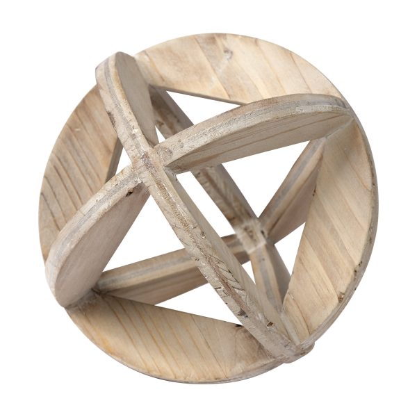 7" Brown Metal Tabletop Sculpture - Image 2