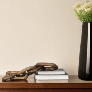 Brown Wooden Chain Link Decor Piece