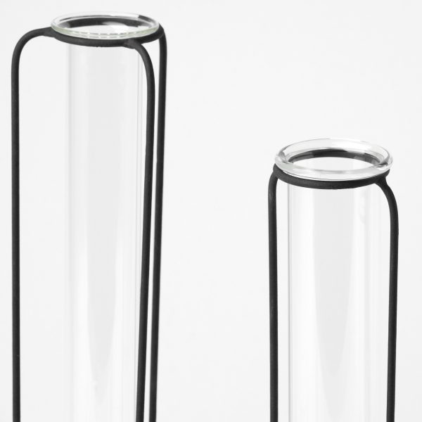 Set of Three Test Tube Stand Vases - Image 3
