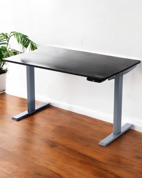 Premier 45" Gray Dual Motor Electric Office Adjustable Standing Desk - Image 2