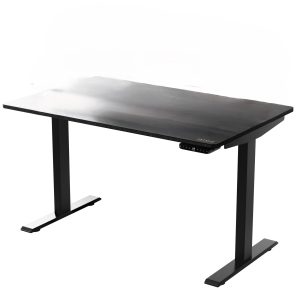 30" Adjustable Black Stainless Steel Standing Desk