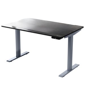30" Adjustable Black and Gray Standing Desk