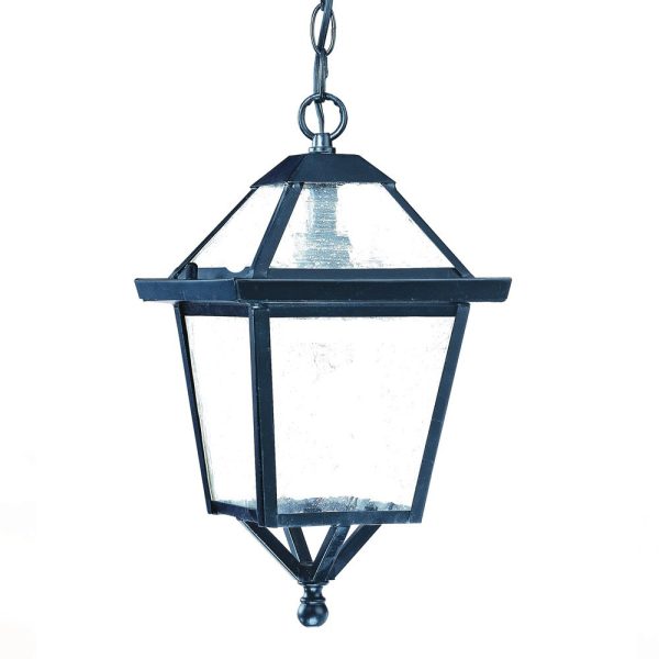 Matte Black Hanging Lantern Light - Image 3