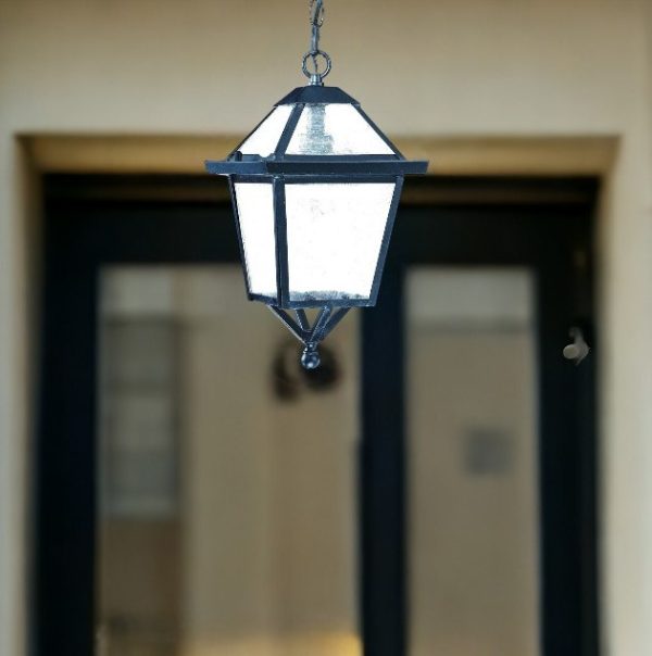 Matte Black Hanging Lantern Light - Image 2