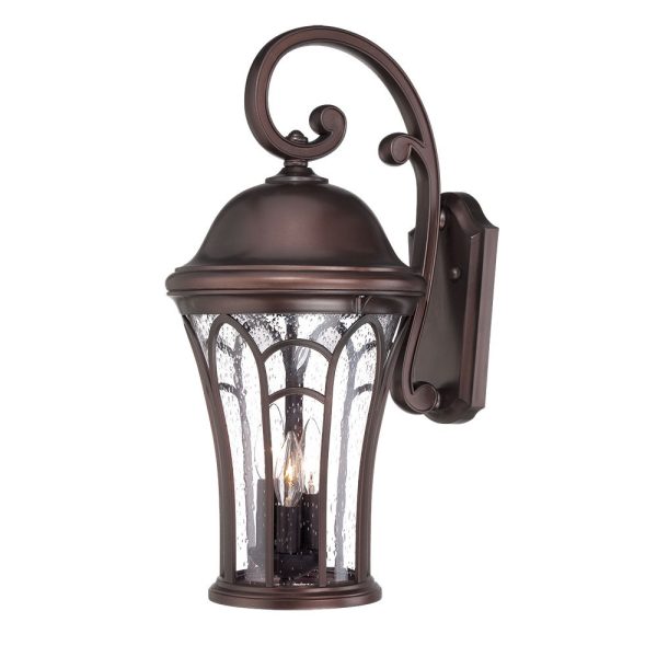 XL Bronze Tapered Goblet Wall Light - Image 2