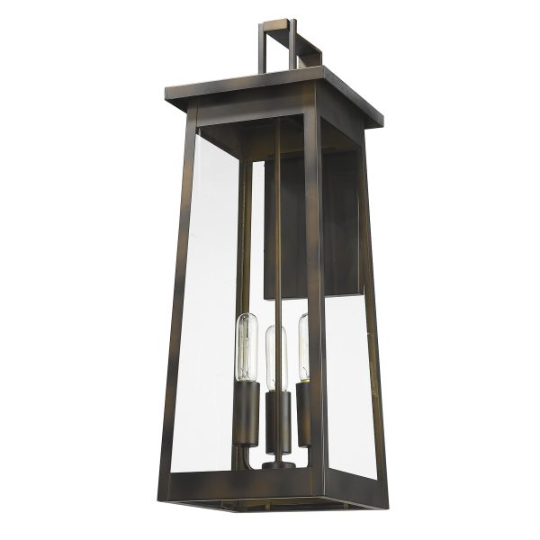 Alden 3-Light Oil-Rubbed Bronze Wall Light - Image 3
