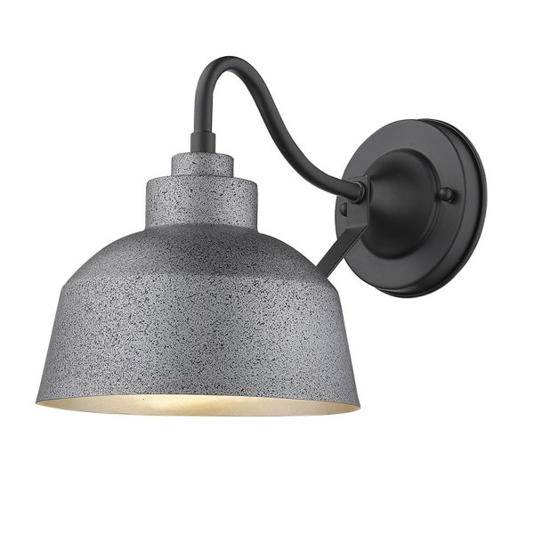 Barnes 1-Light Gray Wall Light - Image 3