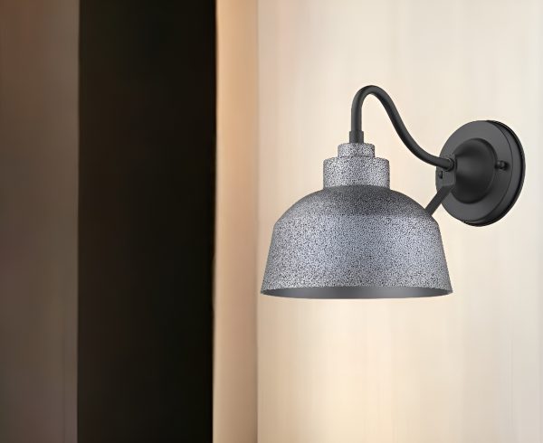 Barnes 1-Light Gray Wall Light - Image 2