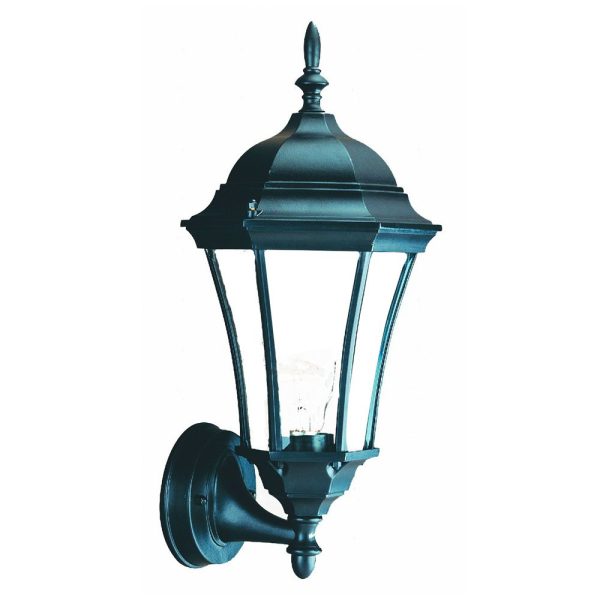 Matte Black Carousel Lantern Wall Light - Image 3