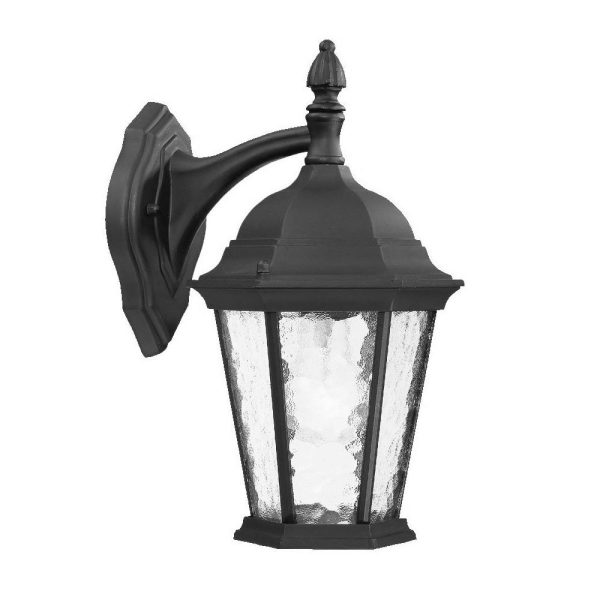 Two Light Matte Black Hanging Carousel Wall Light - Image 3
