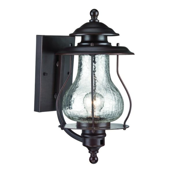 Antique Bronze Oil Lantern Hanging Light - Image 3
