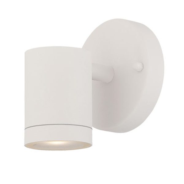 White LED One Light Outdoor Can Shape Wall Sconce - Image 3