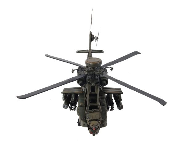 Ah-64 Apache Helicopter Sculpture - Image 2