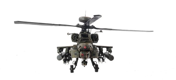 Ah-64 Apache Helicopter Sculpture - Image 3
