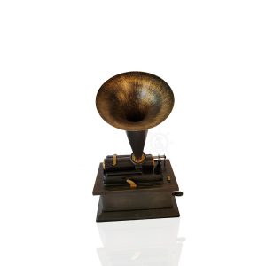 c1901 Edison Standard Phonograph Replica Sculpture