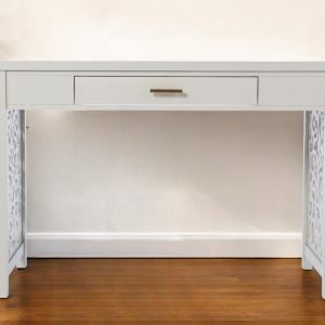 43" Gray Writing Desk