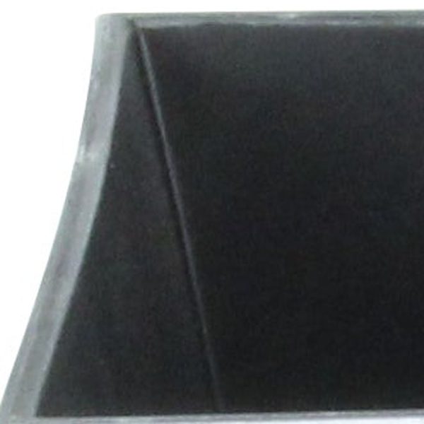 7" White Recycled Plastic Indoor Outdoor Square Pot Planter - Image 3