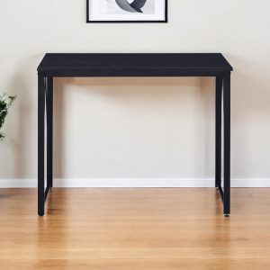 35" Black Writing Desk