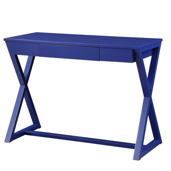 42" Blue Writing Desk - Image 3