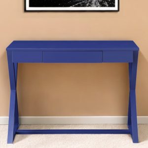 42" Blue Writing Desk