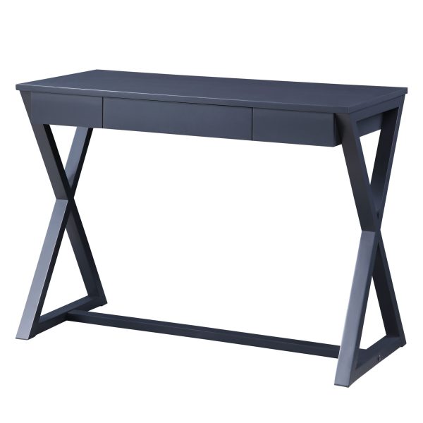 42" Charcoal Writing Desk - Image 3