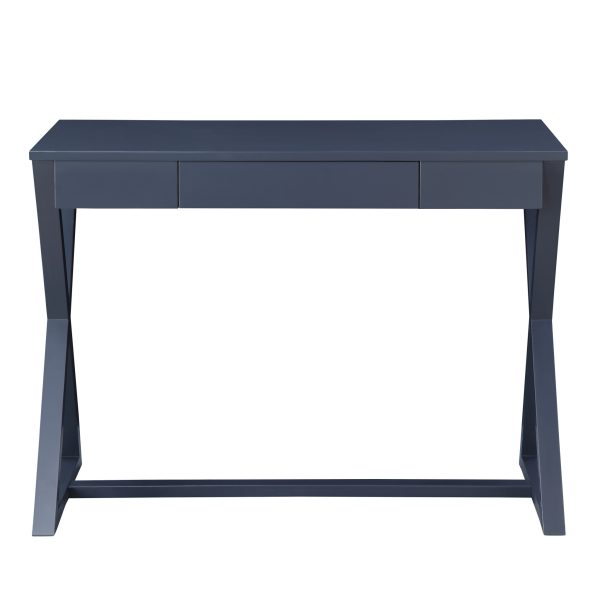 42" Charcoal Writing Desk - Image 2