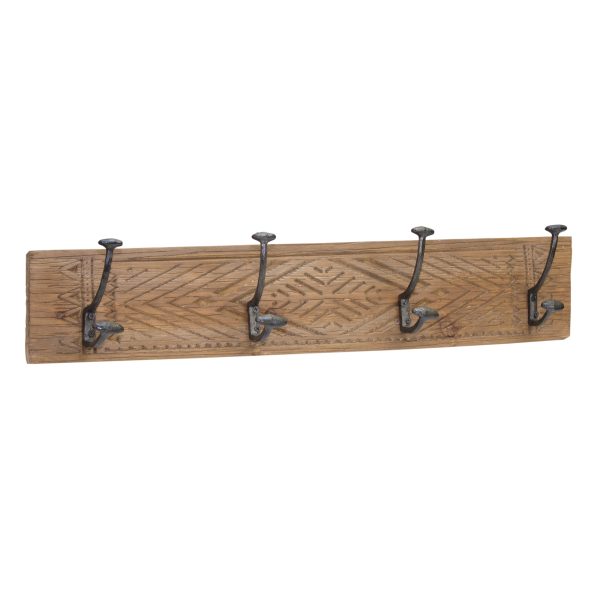 Brown Solid Wood Wall Decor - Image 2