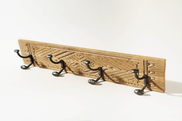Brown Solid Wood Wall Decor - Image 3