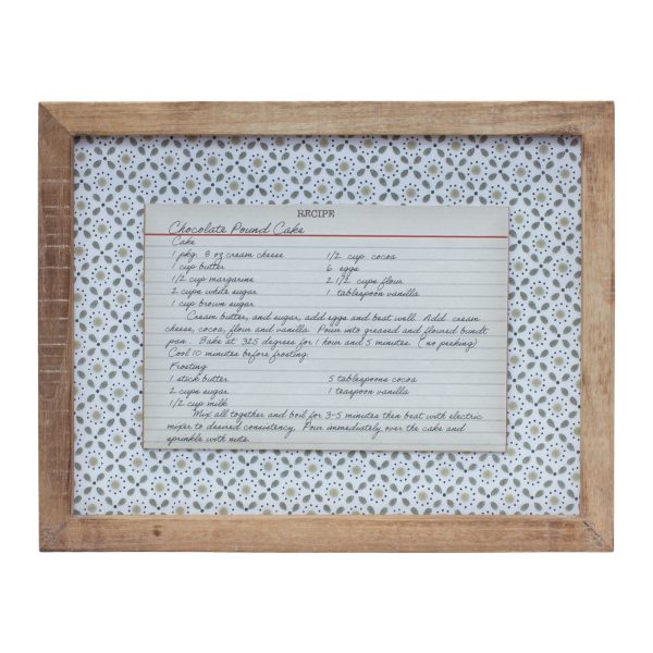 Set Of Four Brown Solid Wood Other Words Kitchen Wall Decor - Image 3