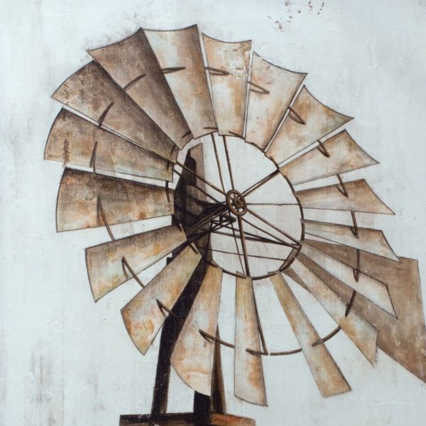 28" X 20" Black Brown and White Wood Framed Art - Image 3