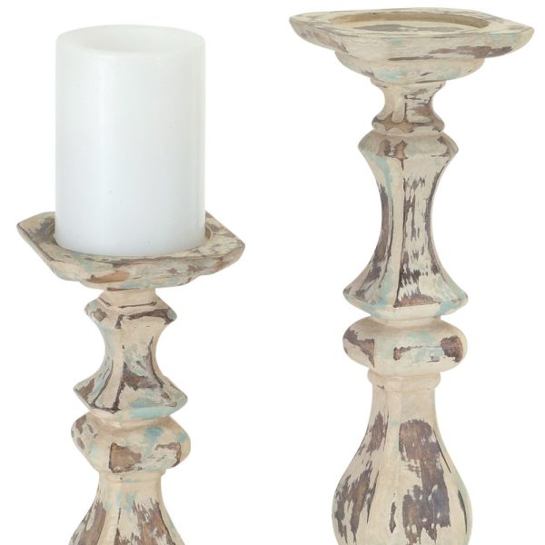 Set Of Two White Flameless Tabletop - Image 3