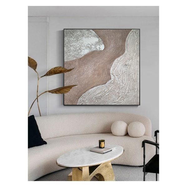 Black and White Fabric Airplane Wall Decor - Image 3