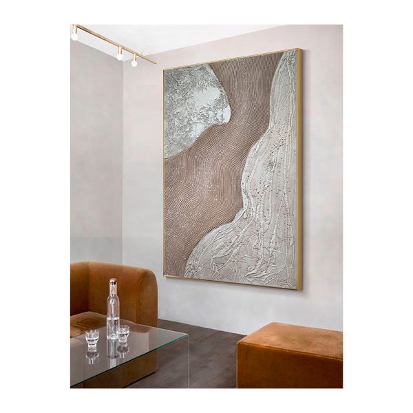 Black and White Fabric Airplane Wall Decor - Image 3