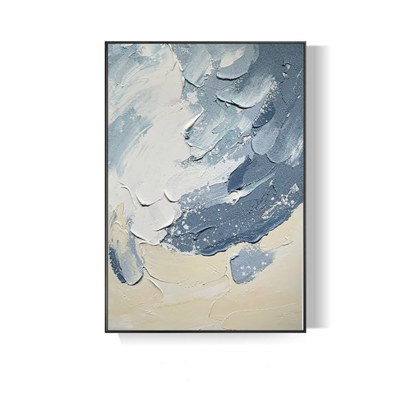 Black and White Fabric Airplane Wall Decor - Image 2