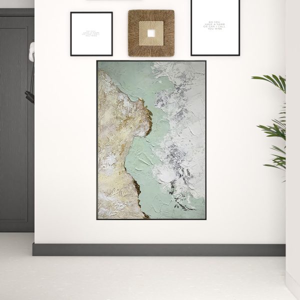 Black and White Fabric Airplane Wall Decor - Image 2