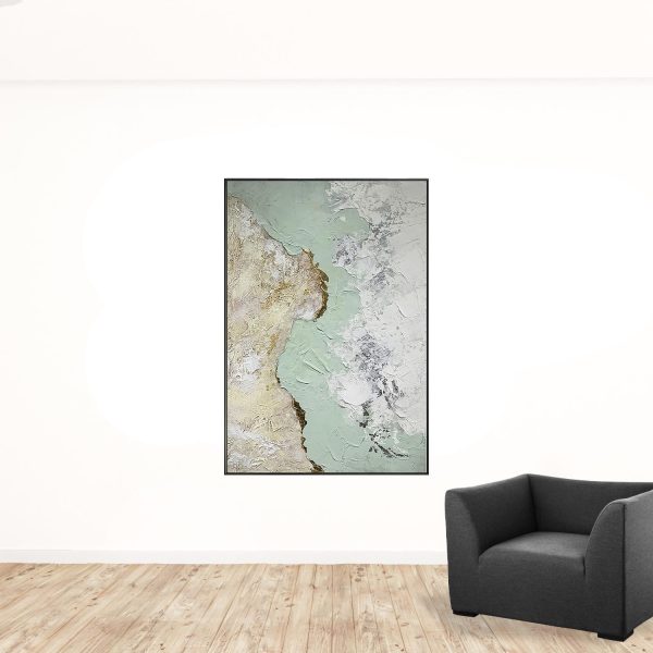Black and White Fabric Airplane Wall Decor - Image 2