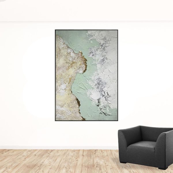 Black and White Fabric Airplane Wall Decor - Image 2