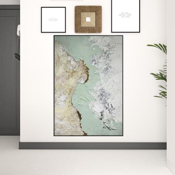 Black and White Fabric Airplane Wall Decor - Image 2
