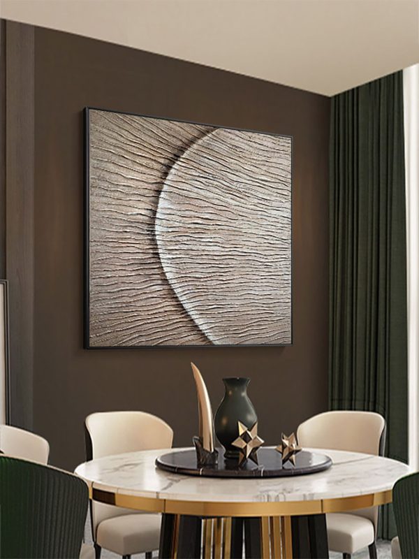 Black and White Fabric Airplane Wall Decor - Image 3