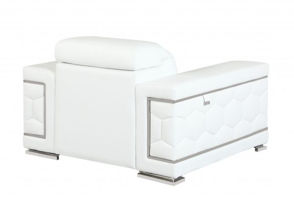 29" To 38" White Sturdy Chair - Image 3