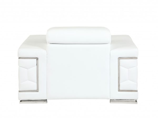 29" To 38" White Sturdy Chair - Image 4