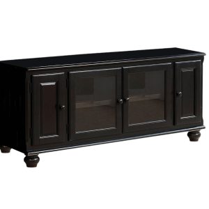 58" Black TV Stand