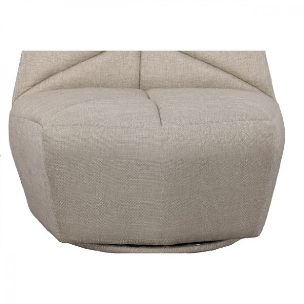 31" Grey 100% Polyester Solid Color Lounge Chair - Image 4